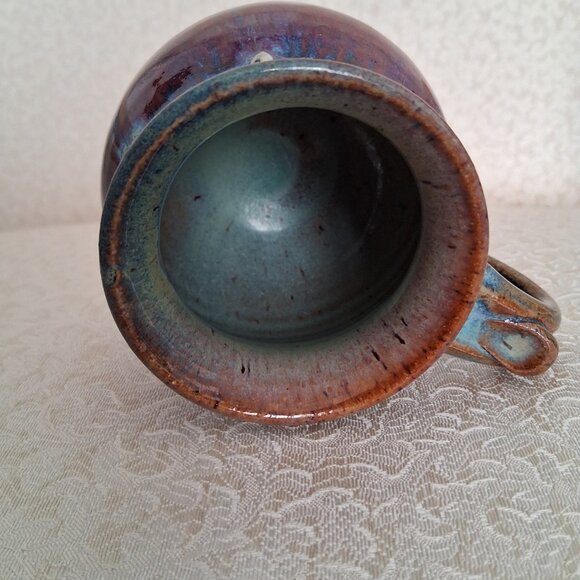 CERAMIC HAND CRAFTED ARTISAN COFFEE OR TEA MUG - Picture 6 of 6